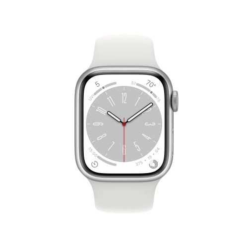 Умные часы Apple Watch Series 8 45 мм Aluminium Case, серебристый